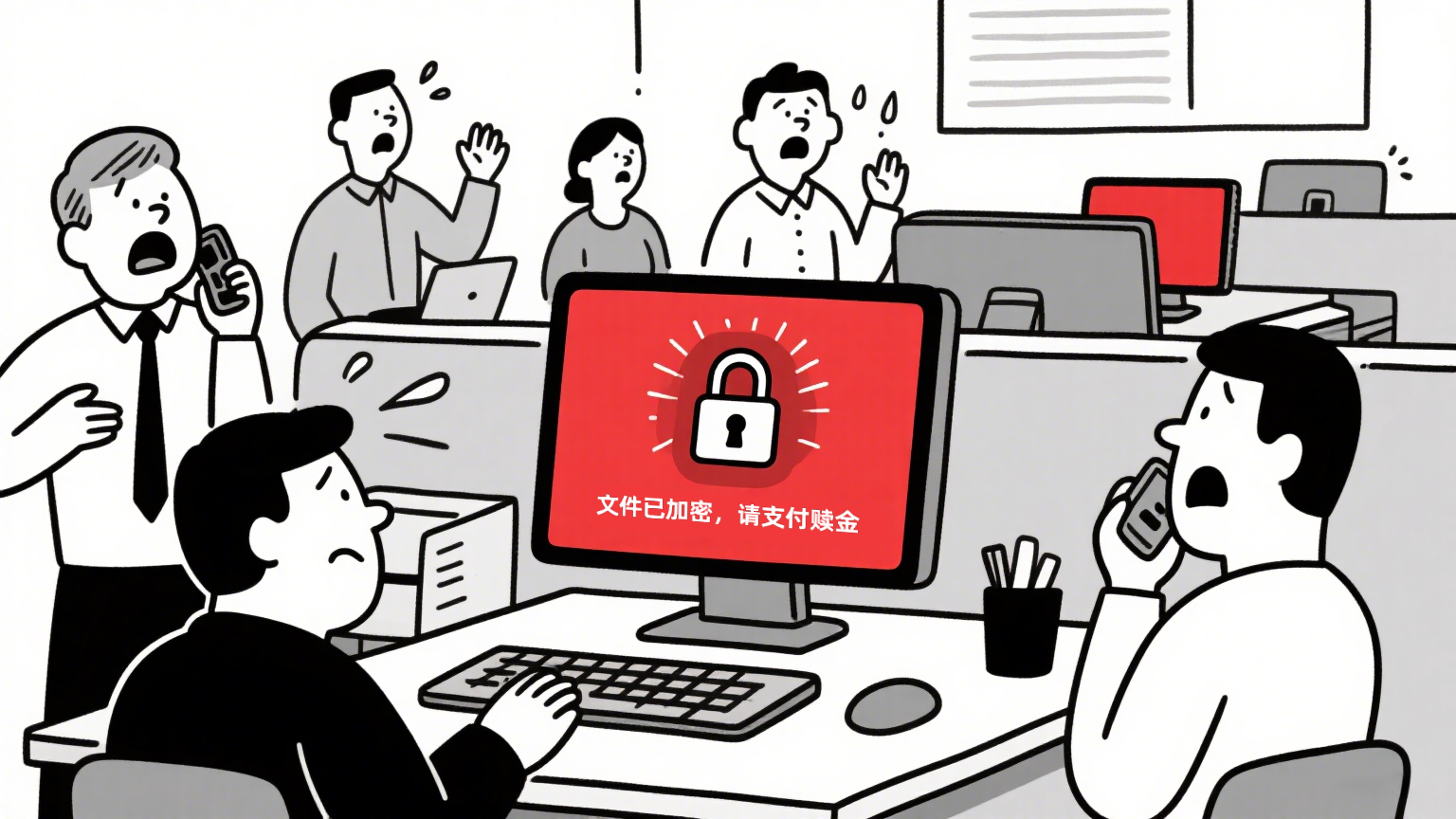 勒索攻击造成企业损失